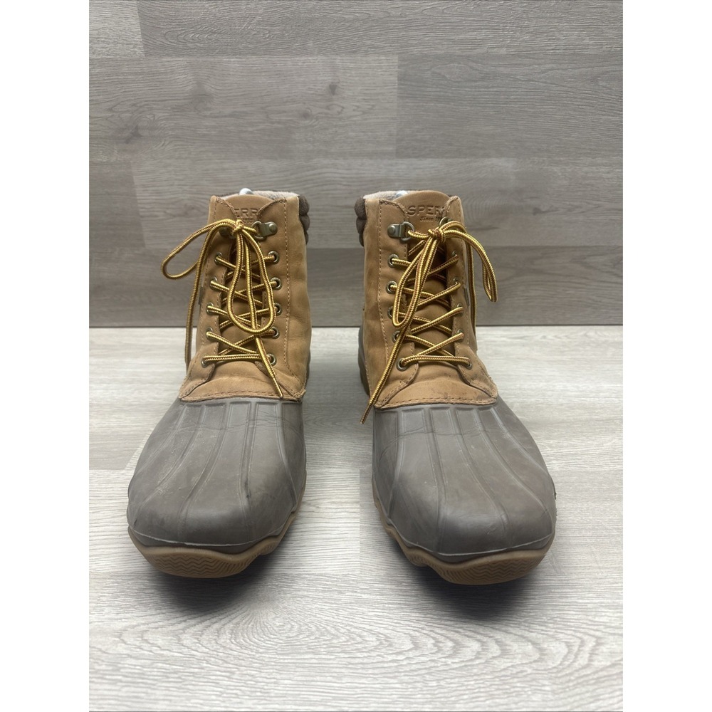 Sperry Top-Sider Men's Avenue Duck Boot Tan Brown Size 13M STS12126 Very Nice - Picture 3 of 12